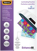 Lamineerhoes Fellowes A4 2x80micron glans 100 stuks-3