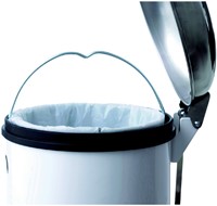 Pedaalemmerzak Vepa Bins HDPE 50x60cm 30L 20x50 zakken grijs-3