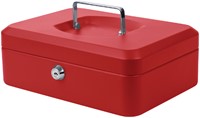 Geldkist Pavo 250x180x90mm rood-2