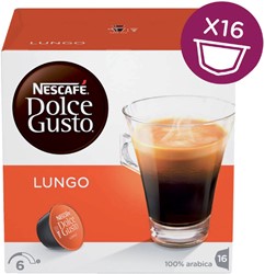 Koffiecups Dolce Gusto lungo 16 stuks