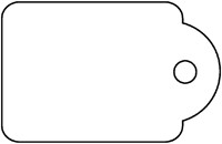 Label Apli karton nr 392 36x53mm wit 500 stuks