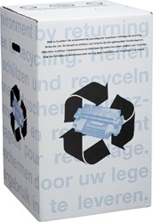 Inzamelen gebruikte cartridges