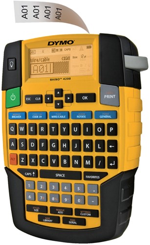 Labelprinter Dymo Rhino 4200 qwerty-3