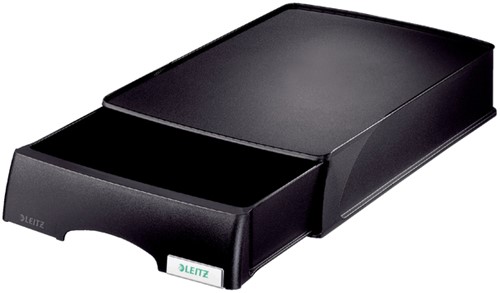 Brievenbak Leitz 5210 Plus zwart met lade