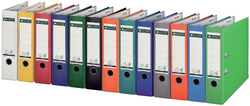 Ordner Leitz A4 80mm PP lichtgroen-2