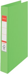 Ringband Esselte A4 23-rings O-mech 19mm PP groen