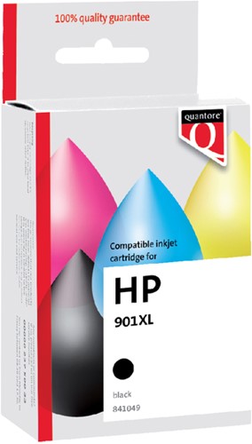 Inktcartridge Quantore  alternatief tbv HP CC654A 901XL zwart