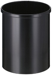 Papierbak Vepabins rond 15liter zwart