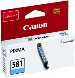 Inktcartridge Canon CLI-581 blauw