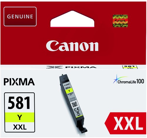 Inktcartridge Canon CLI-581XXL geel EHC-2