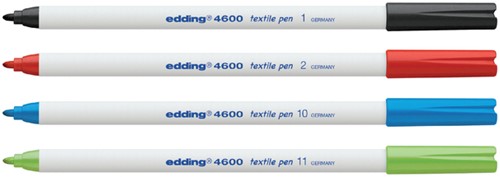 Textielmarker edding 4600 rond 1mm lichtgroen-2