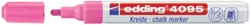 Krijtstift edding 4095 rond neon roze 2-3mm