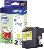 Inktcartridge Brother LC-22U geel