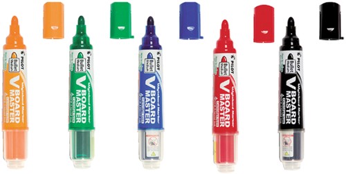 Whiteboardmarker PILOT Begreen rond medium assorti etui à 5 stuks-2
