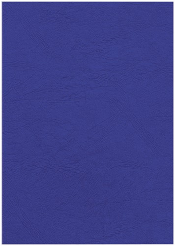 Voorblad Fellowes A4 lederlook royal blauw 25 stuks-2