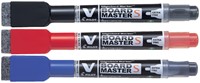 Whiteboardmarker Pilot met wisser rond extra fijn zwart-2