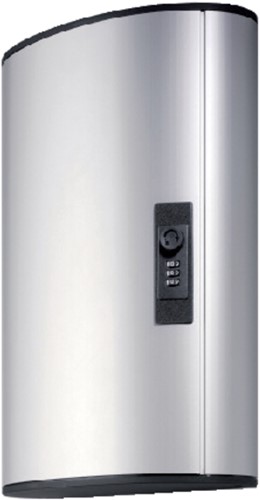 Sleutelkast Durable 72haken met cijferslot 302x400x118mm-2