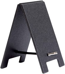 Krijtbord securit mini tafel set 5 stuks zwart