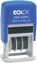 Woord-datumstempel Colop S160B betaald