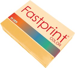 Kopieerpapier Fastprint A4 80gr goudgeel 500vel