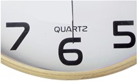 Wandklok Unilux Baltic Ø30,5cm hout/wit-2