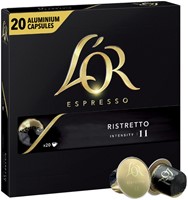 Koffiecups L'Or espresso Ristretto 20st