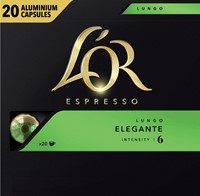 Koffiecups L'Or espresso Lungo Elegante 20st-1