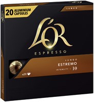 Koffiecups L'Or espresso Lungo Estremo 20st-3