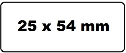 Labeletiket Quantore 11352 54x25mm adres wit 500 stuks-3