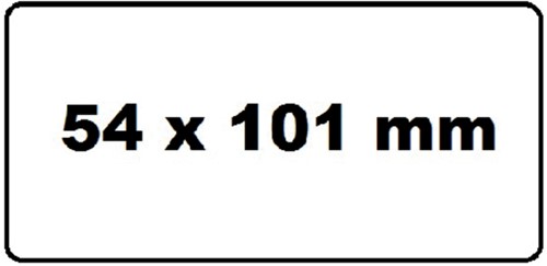 Labeletiket Quantore 99014 54x101mm adres wit-3