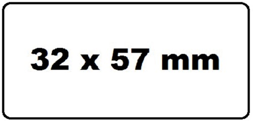 Labeletiket Quantore 11354 57mmx32mm adres wit 1000 stuks-3