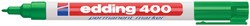 Viltstift edding 400 rond groen 1mm
