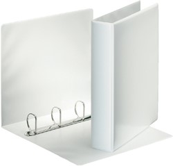 Presentatieringband Esselte Deluxe A4 4-rings D-mech 40mm wit