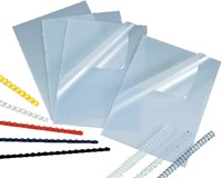 Voorblad GBC A4 PVC 240micron transparant 100 stuks-2