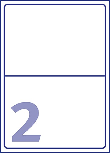 Etiket Avery L4734REV-25 199.3x143.5mm wit 50 etiketten-2