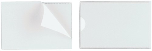 Etikethouder Durable pocketfix 75x18mm zelfklevend