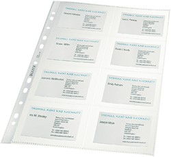 Showtas Leitz 4758 11-gaats voor 8 visitekaartjes