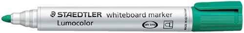 Viltstift Staedtler 351 whiteboard rond groen 2mm
