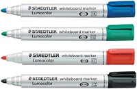 Viltstift Staedtler 351 whiteboard rond zwart 2mm-2
