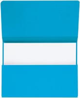 Pocketmap Secolor folio 100% gerecycled karton 250gr blauw