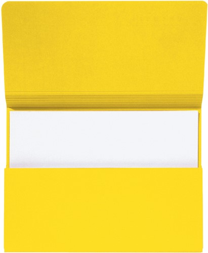 Pocketmap Secolor folio 270gr geel