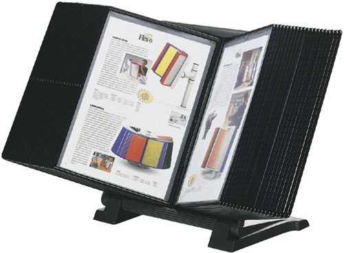 Infomanager Flex-O-Frame basis met 10-tassen antraciet/zwart-2