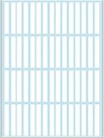 Etiket HERMA 2300 5x35mm wit 1920stuks-2