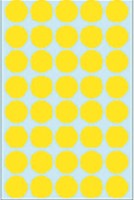 Etiket HERMA 2251 rond 19mm geel 1280stuks-3