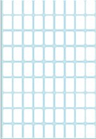 Etiket HERMA 2330 10x16mm wit 2592stuks-2