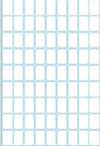 Etiket HERMA 2330 10x16mm wit 2592stuks-2