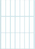 Etiket HERMA 2370 13x50mm wit 672stuks-2