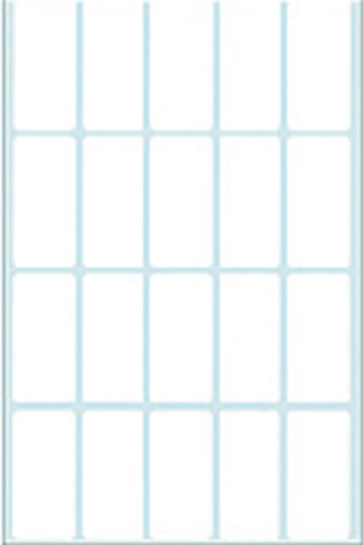 Etiket HERMA 2400 19x40mm wit 640stuks-2