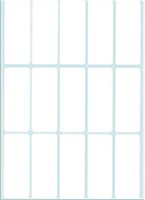 Etiket HERMA 2410 20x50mm wit 480stuks-2
