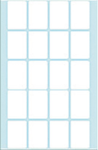 Etiket HERMA 2430 22x32mm wit 640stuks-2